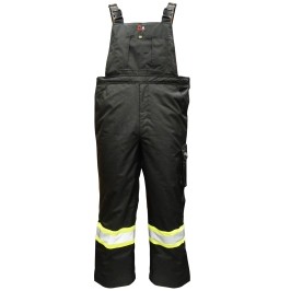 Viking Professional® Freezer Insulated Journeyman 300D Trilobal Rip-Stop FR Overalls (Black)
